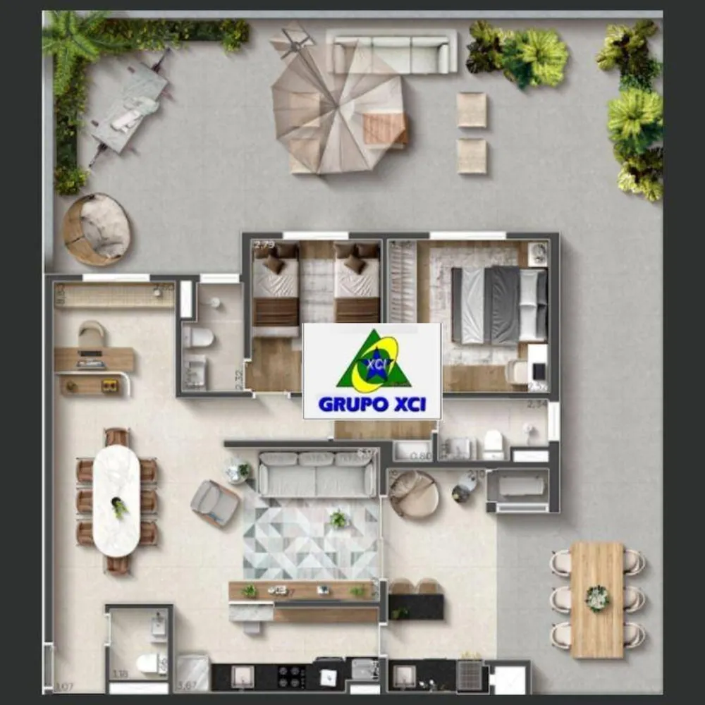 Apartamento, 2 quartos, 99 m² - Foto 7
