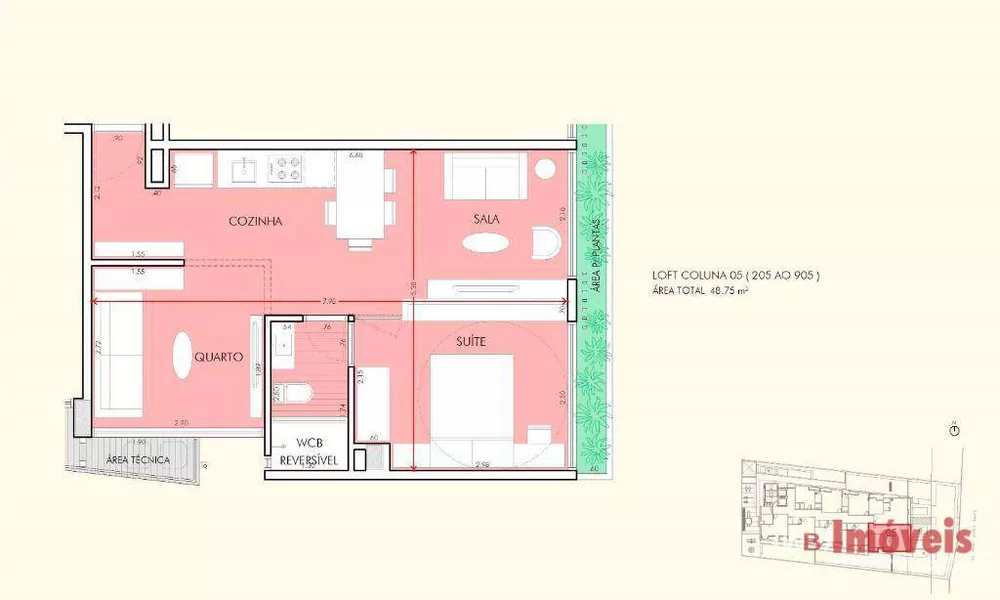 Apartamento, 2 quartos, 48 m² - Foto 11