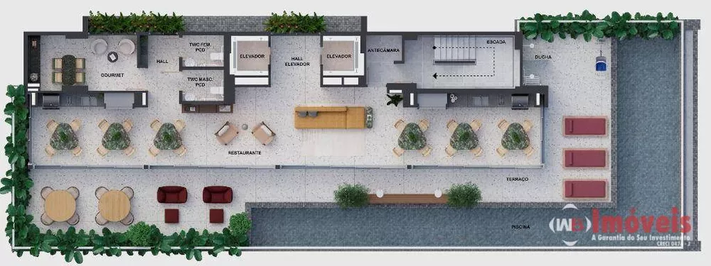Flat/Apart Hotel, 1 quarto, 25 m² - Foto 3