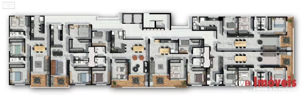 Apartamento à venda com 3 quartos, 104m² - Foto 3