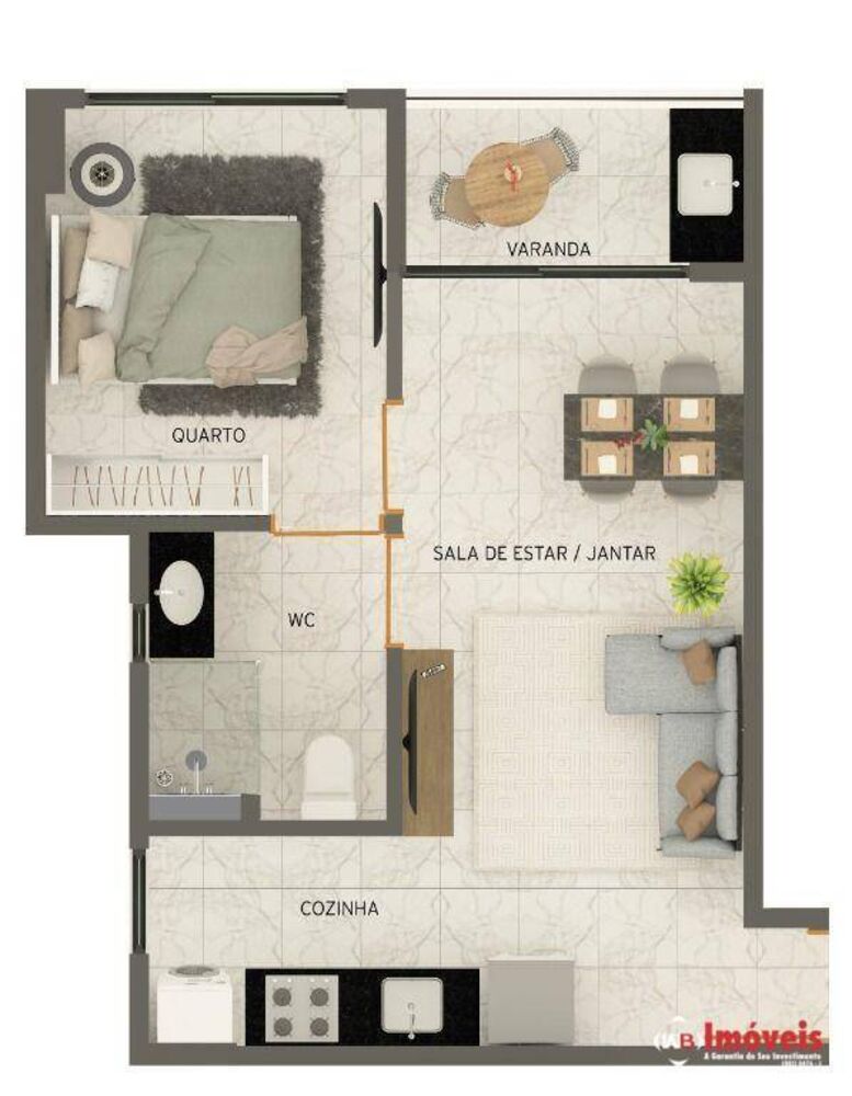 Apartamento à venda com 2 quartos, 52m² - Foto 36