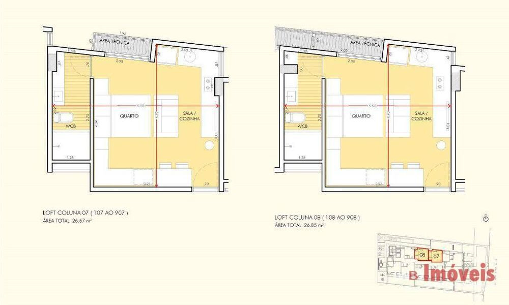 Apartamento, 2 quartos, 48 m² - Foto 13