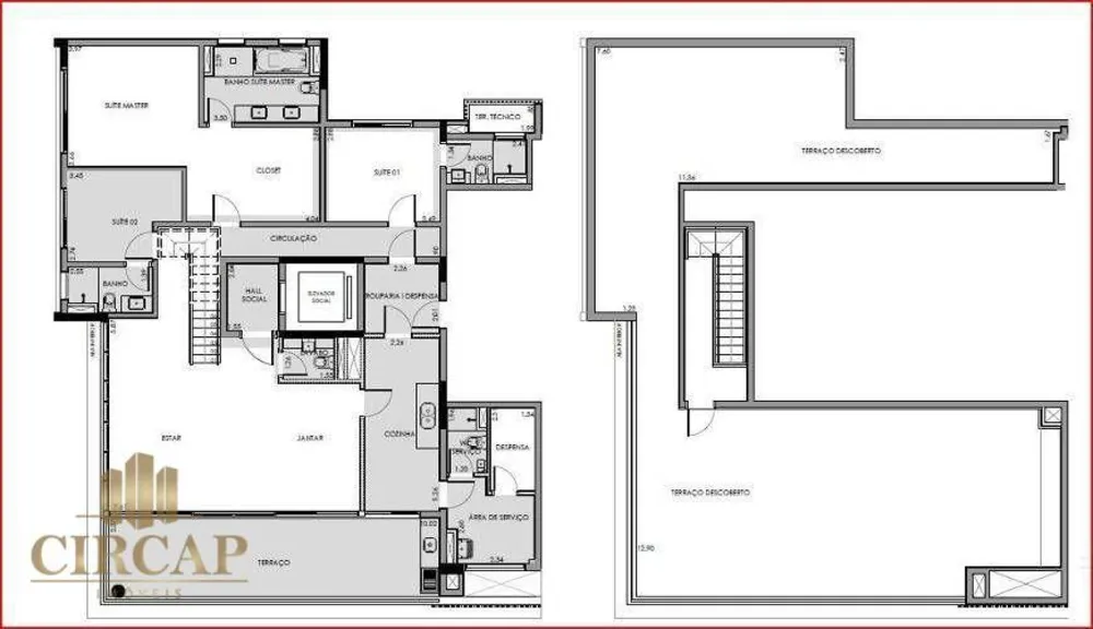 Cobertura, 3 quartos, 370 m² - Foto 9