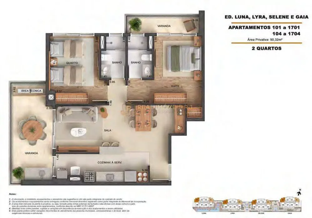 Apartamento, 90 m² - Foto 6