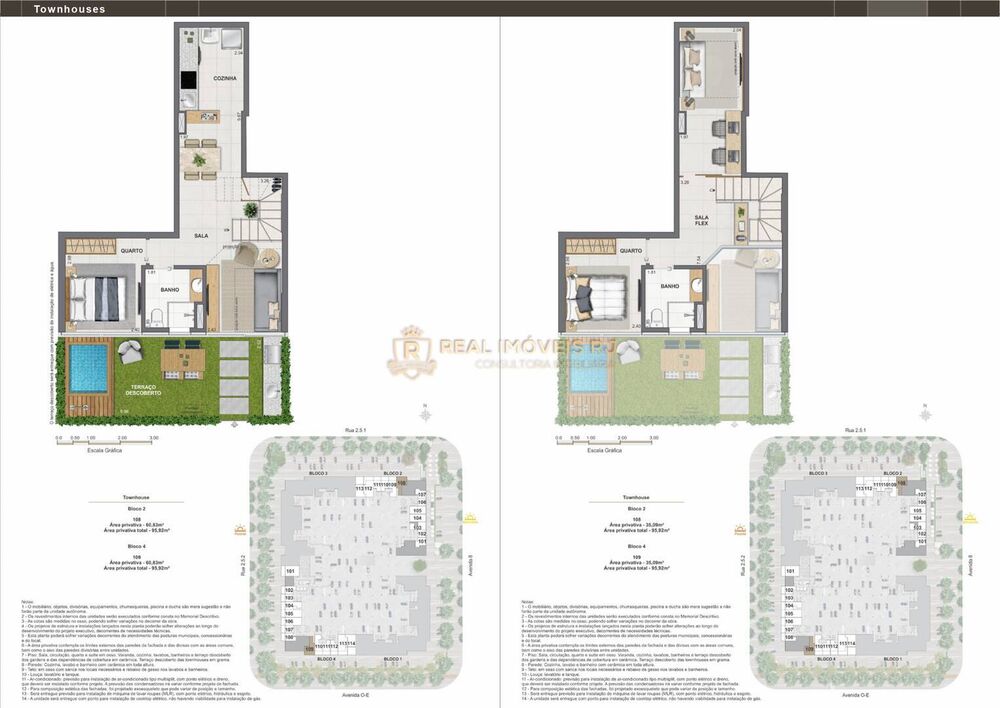 Casa, 2 quartos, 96 m² - Foto 1