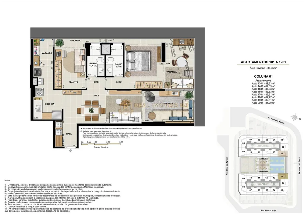 Apartamento, 2 quartos, 88 m² - Foto 4