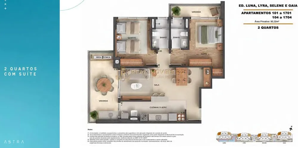 Apartamento, 2 quartos, 87 m² - Foto 41