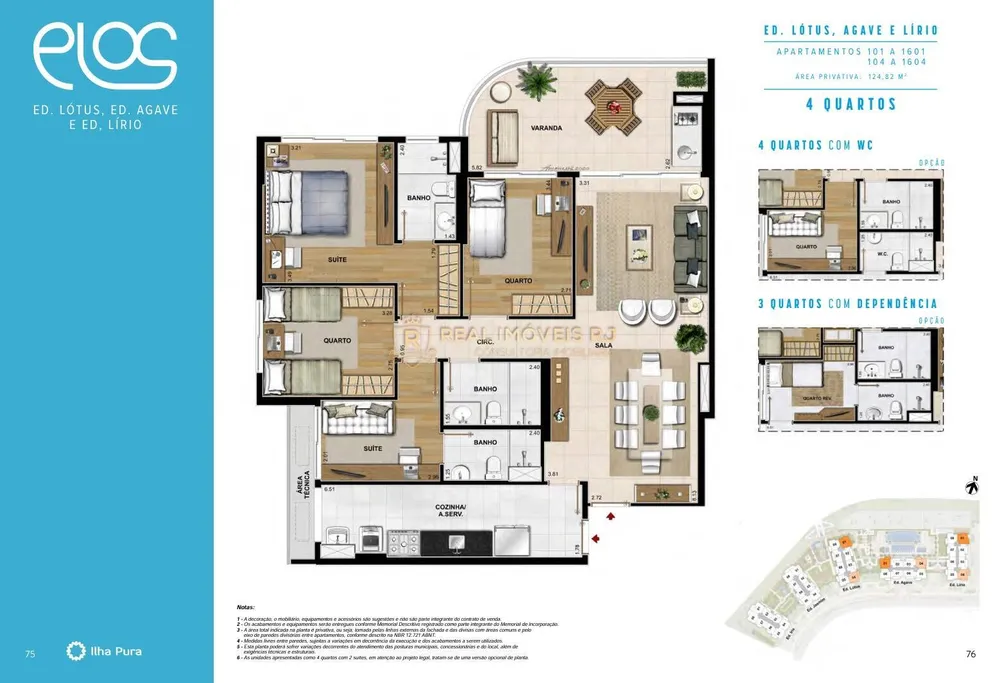 Apartamento, 4 quartos, 122 m² - Foto 35