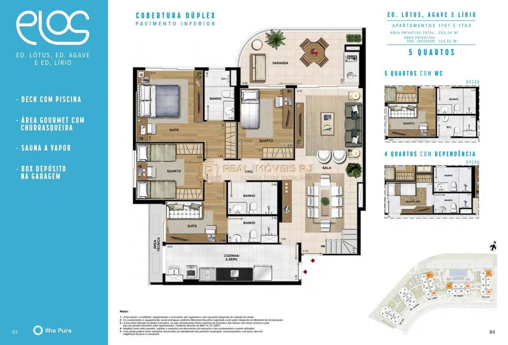 Apartamento, 4 quartos, 122 m² - Foto 3