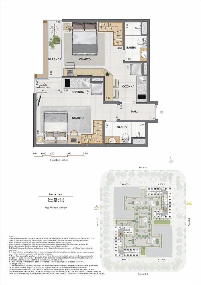 Apartamento, 2 quartos, 41 m² - Foto 2