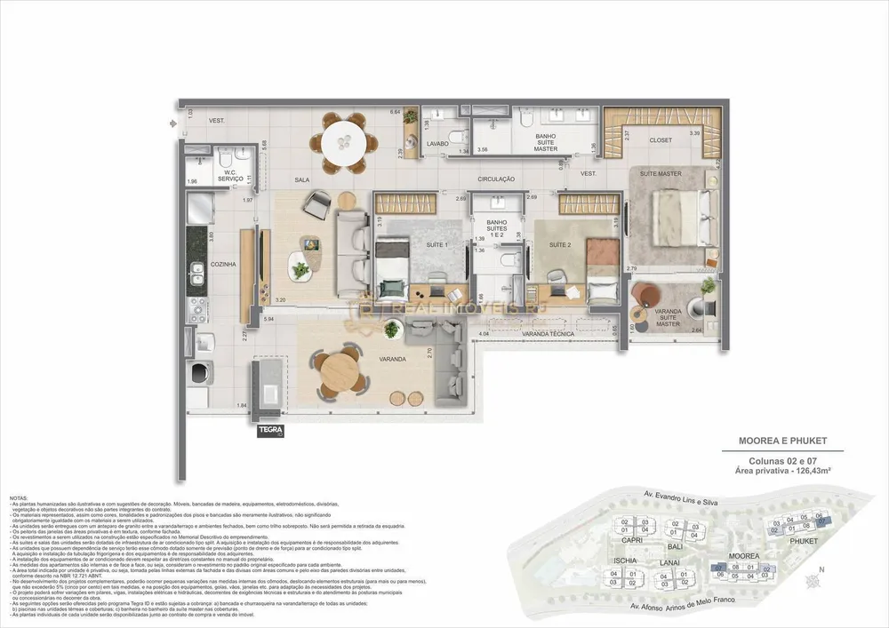 Apartamento, 3 quartos, 124 m² - Foto 5