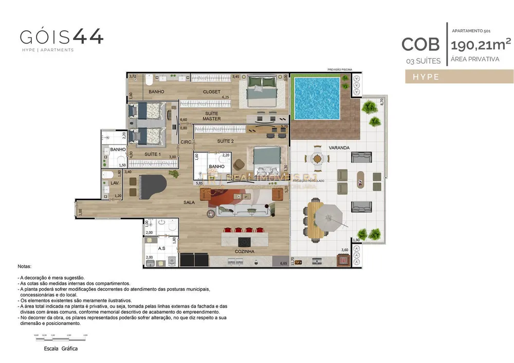 Apartamento, 3 quartos, 124 m² - Foto 12
