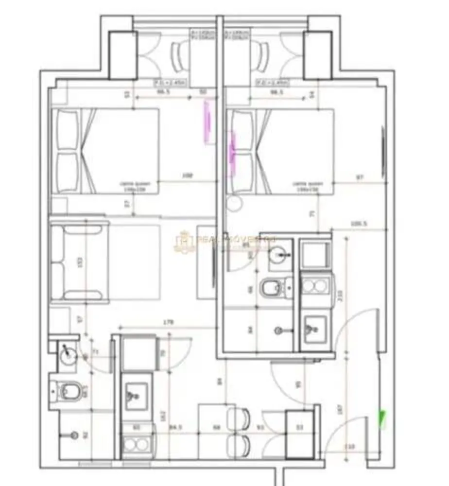 Flat/Apart Hotel, 2 quartos, 52 m² - Foto 10