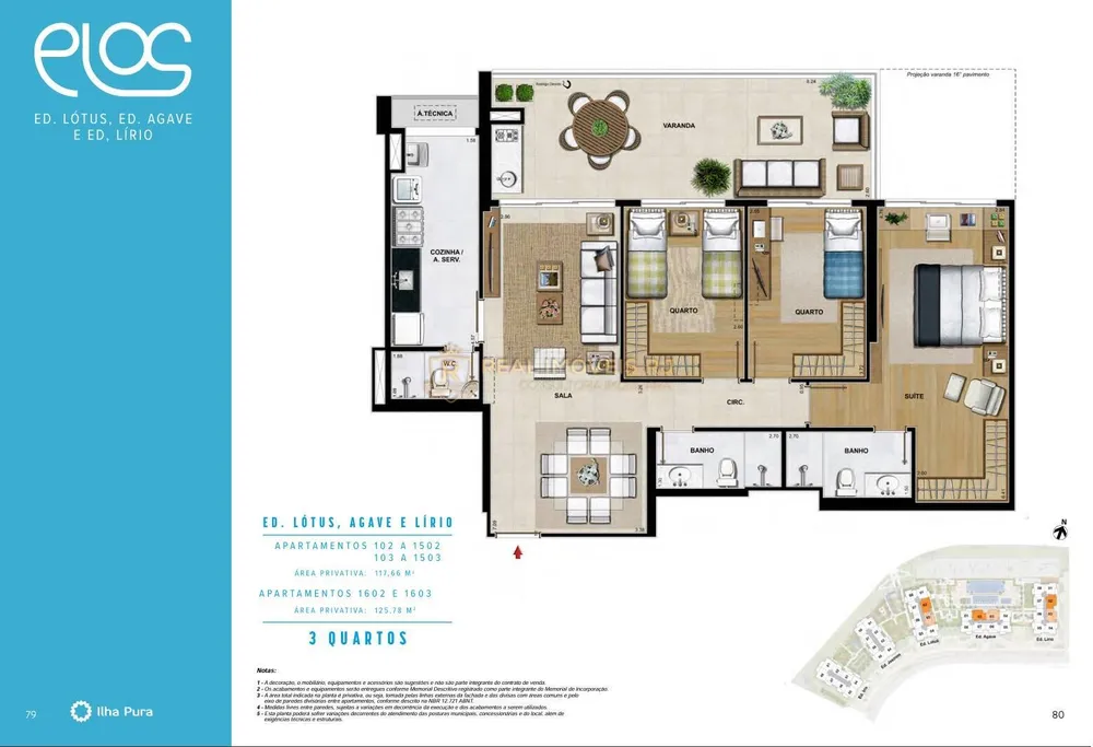 Apartamento, 3 quartos, 117 m² - Foto 40