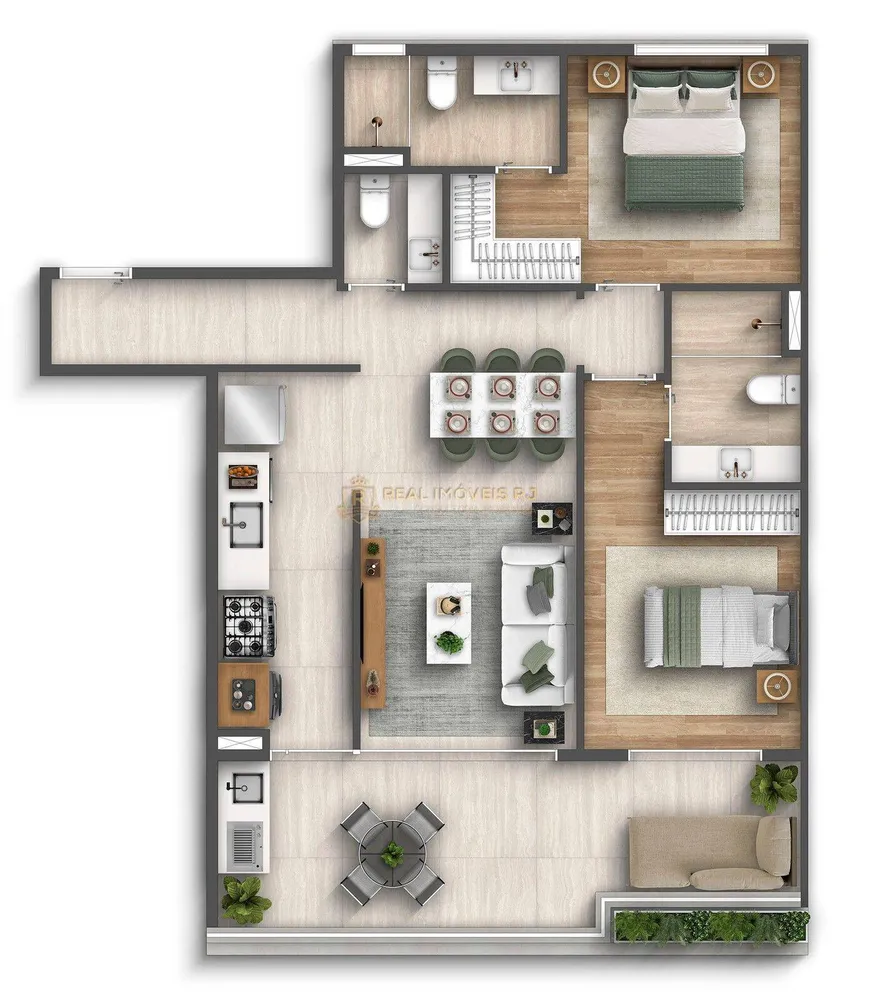 Apartamento, 2 quartos - Foto 25