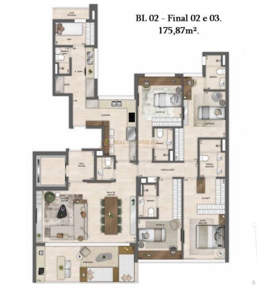 Apartamento, 5 quartos, 175 m² - Foto 37