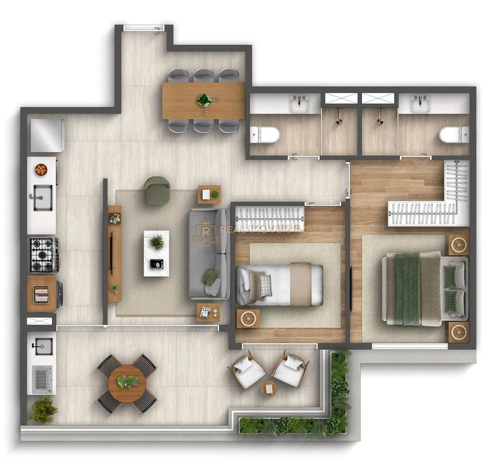 Apartamento, 2 quartos - Foto 24