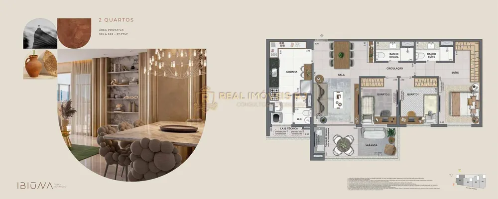 Apartamento, 2 quartos - Foto 13