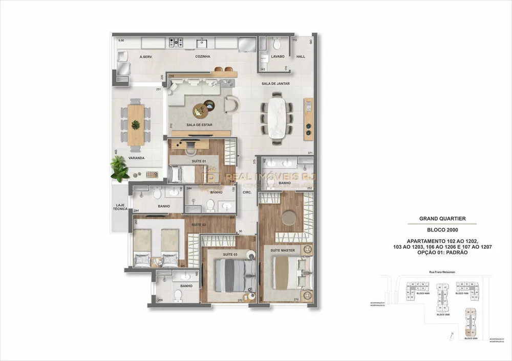 Apartamento, 4 quartos, 131 m² - Foto 6