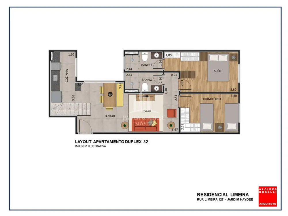 Apartamento, 2 quartos, 50 m² - Foto 7