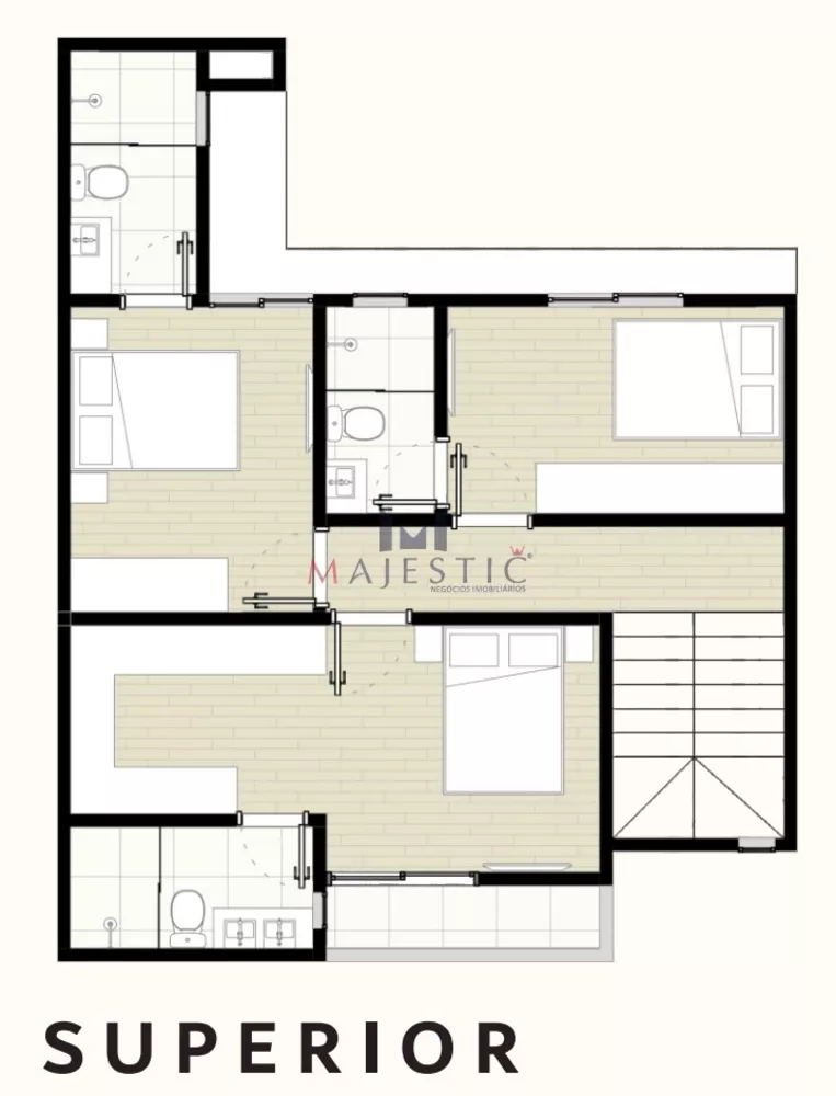 Sobrado, 1 quarto, 133 m² - Foto 3