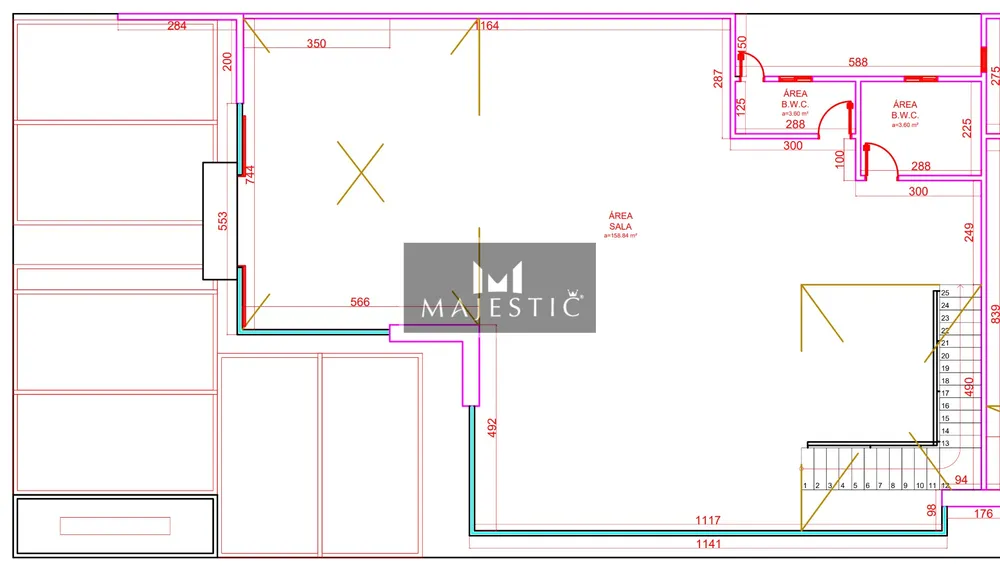 Sala-Conjunto, 159 m² - Foto 2
