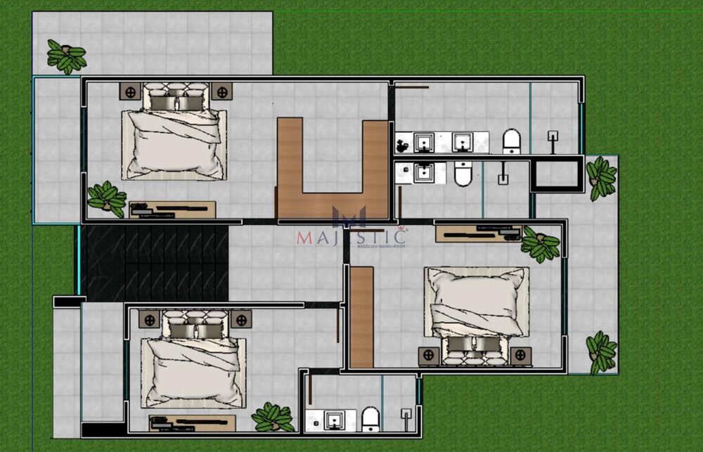 Sobrado, 1 quarto, 202 m² - Foto 3