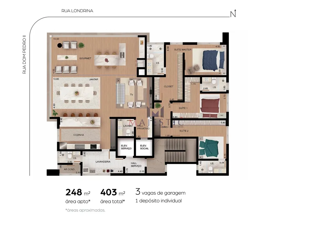 Apartamento, 1 quarto, 247 m² - Foto 4
