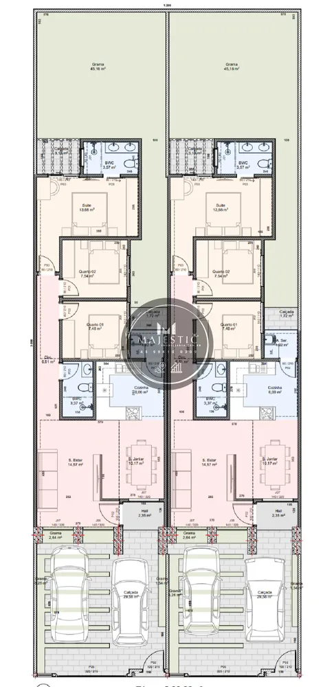 Casa, 2 quartos, 90 m² - Foto 3
