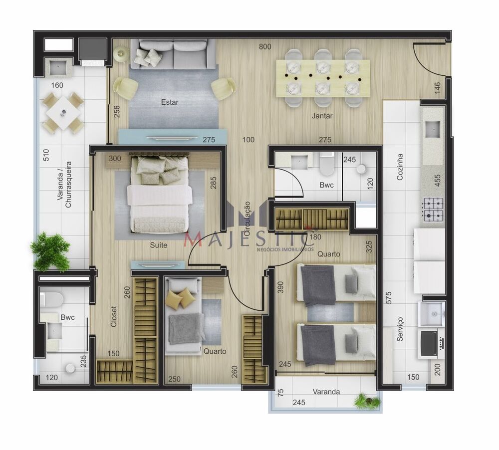 Apartamento à venda com 2 quartos, 86m² - Foto 20
