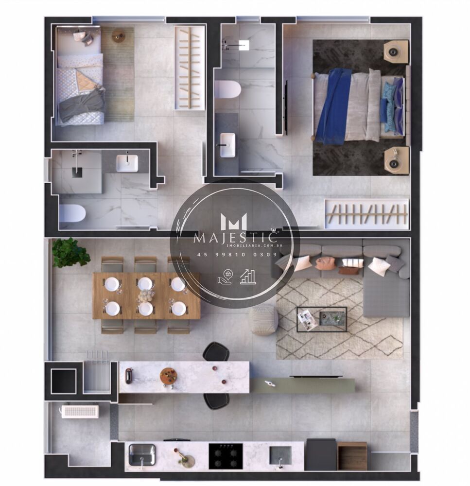 Apartamento, 87 m² - Foto 12