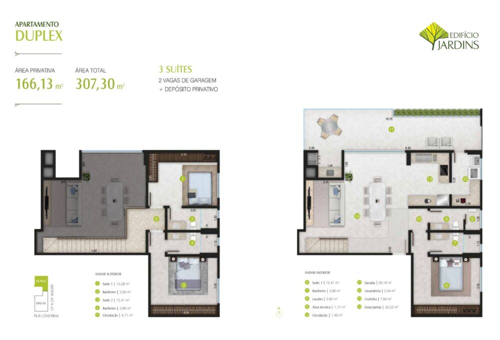 Apartamento, 1 quarto, 156 m² - Foto 9