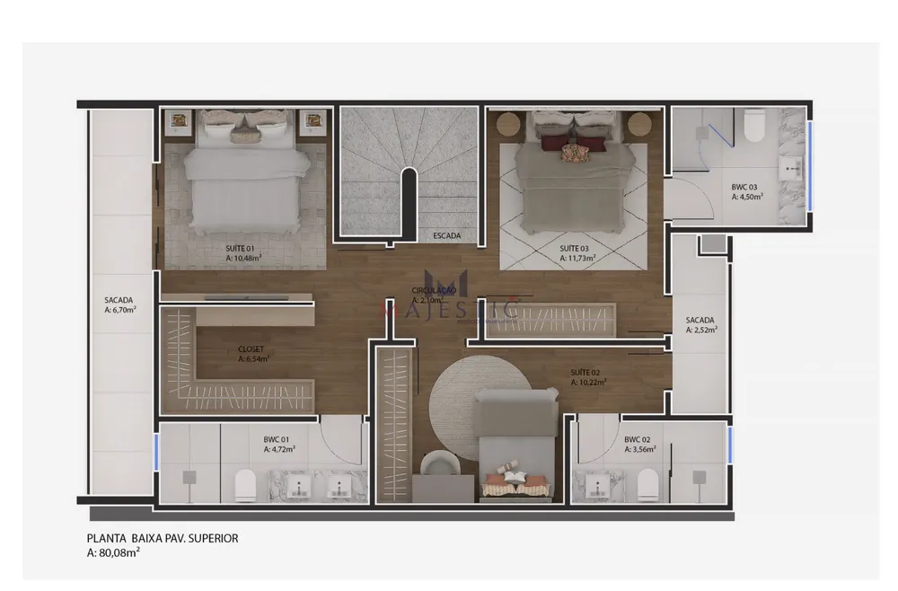 Sobrado, 1 quarto, 159 m² - Foto 2