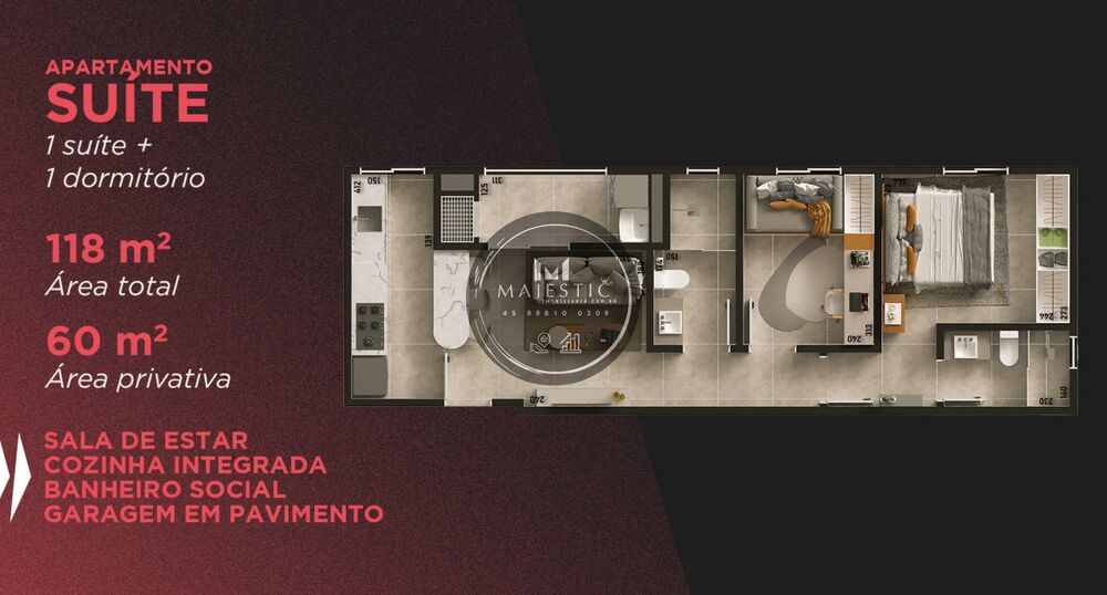 Apartamento, 2 quartos, 47 m² - Foto 4