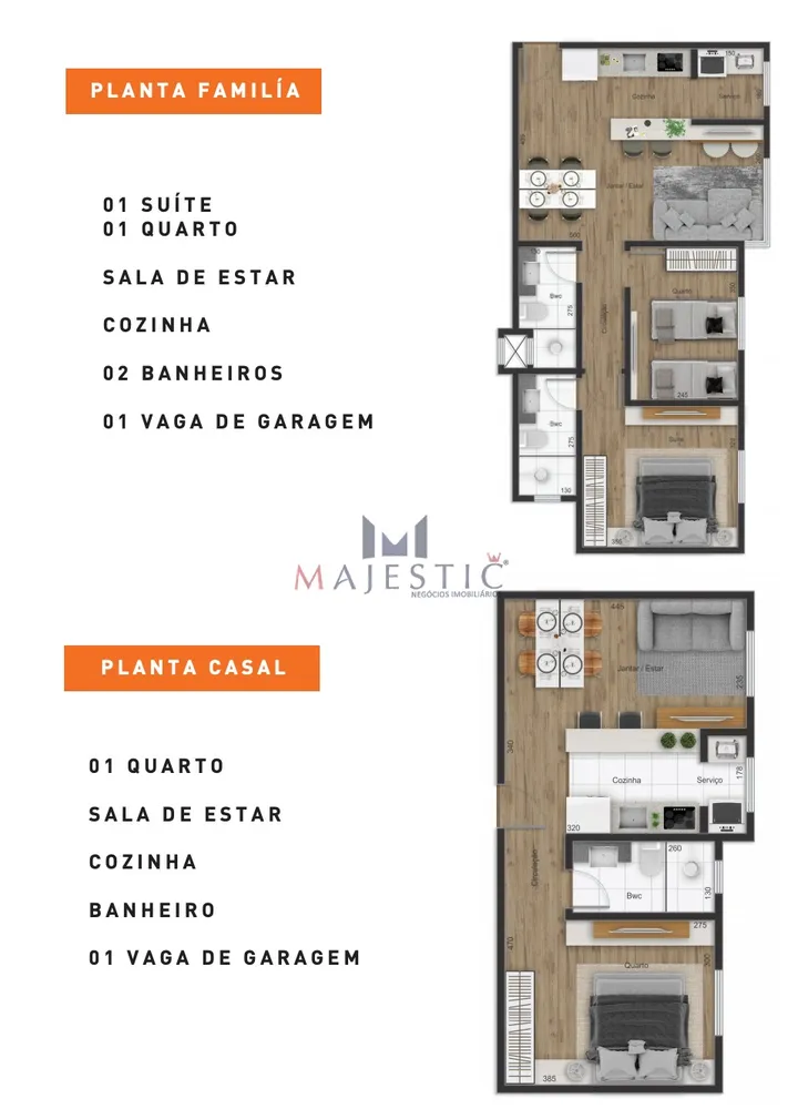 Apartamento, 1 quarto, 61 m² - Foto 3