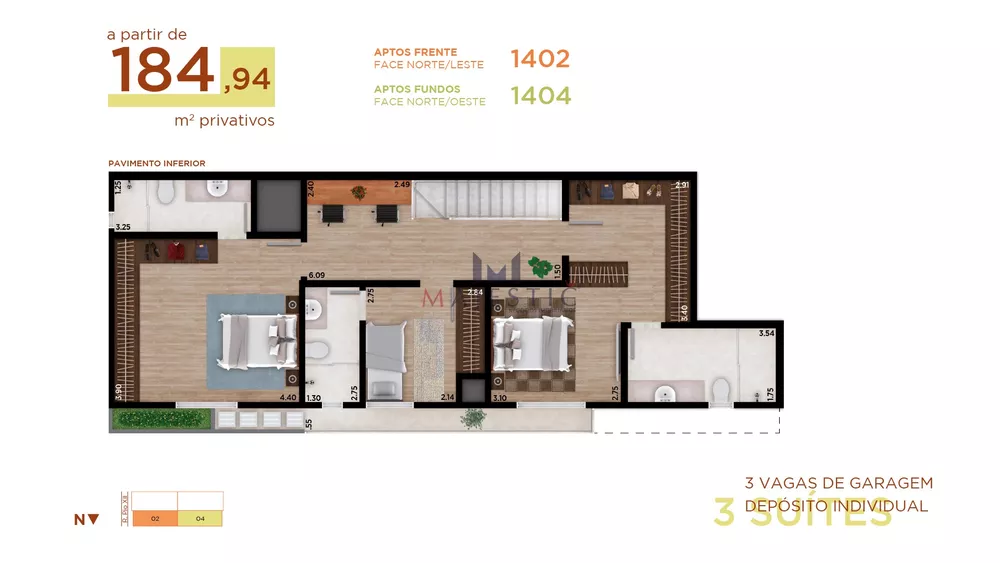 Cobertura, 1 quarto, 218 m² - Foto 5