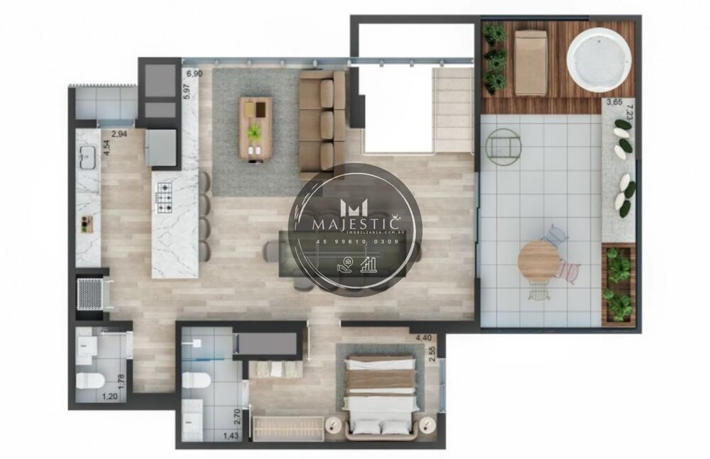 Apartamento à venda com 2 quartos, 97m² - Foto 29