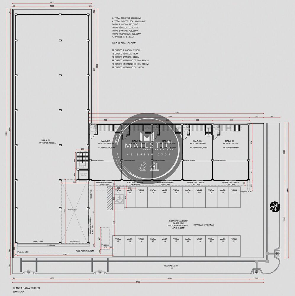 Sala-Conjunto, 2292 m² - Foto 7