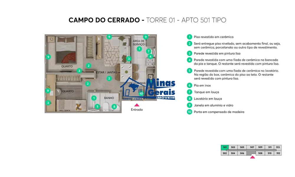 Apartamento, 2 quartos, 38 m² - Foto 5