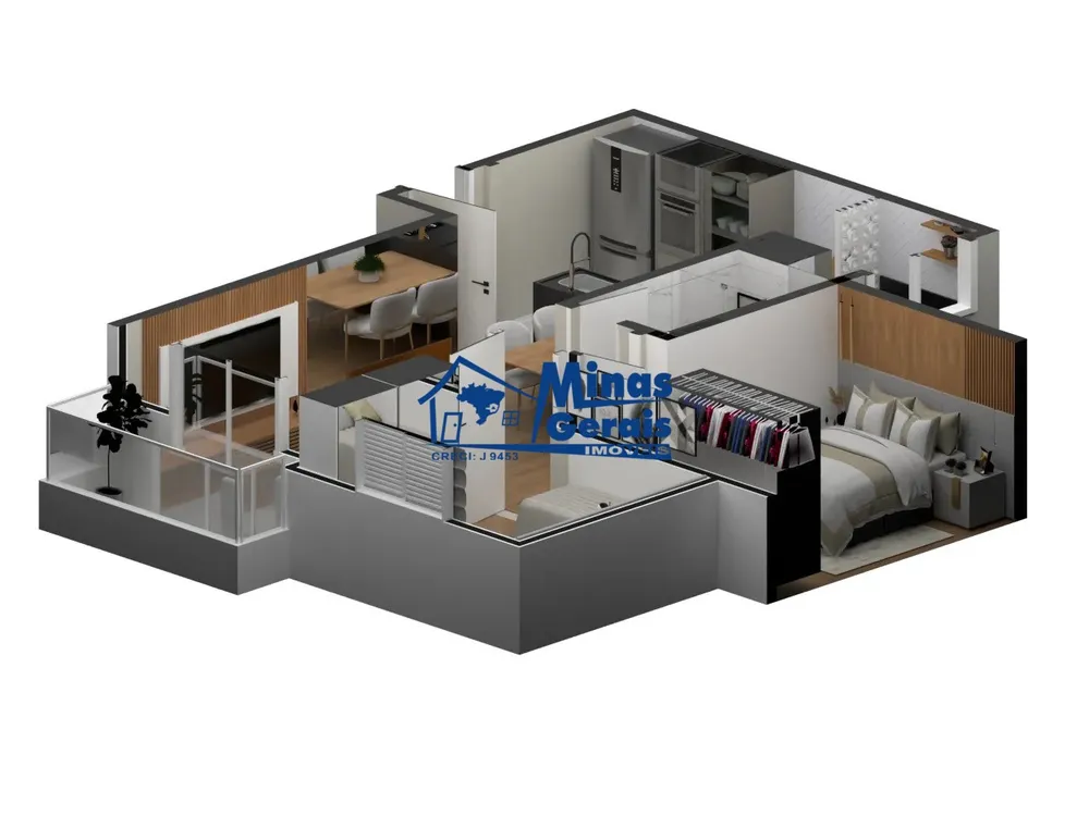 Apartamento, 2 quartos, 53 m² - Foto 11