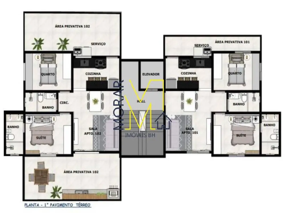 Apartamento, 2 quartos, 46 m² - Foto 5