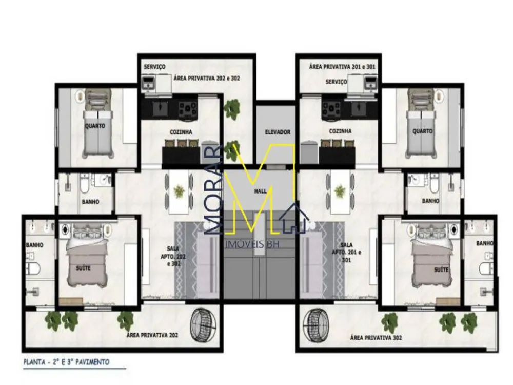 Apartamento, 2 quartos, 46 m² - Foto 8