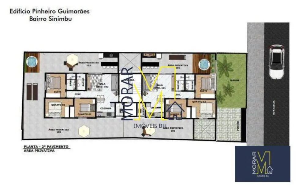 Cobertura, 4 quartos, 80 m² - Foto 12