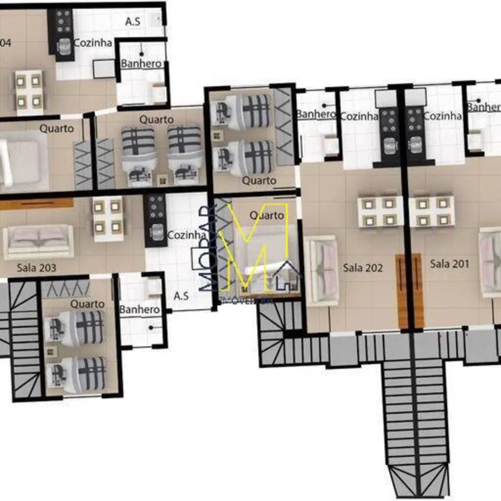Cobertura, 2 quartos, 100 m² - Foto 3