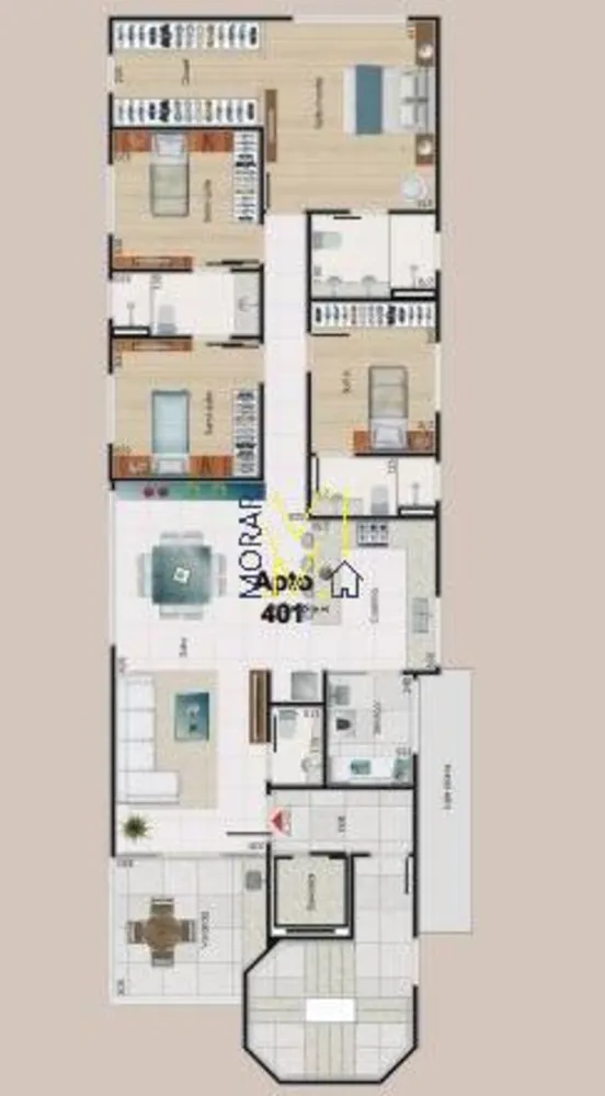 Apartamento, 4 quartos, 250 m² - Foto 14
