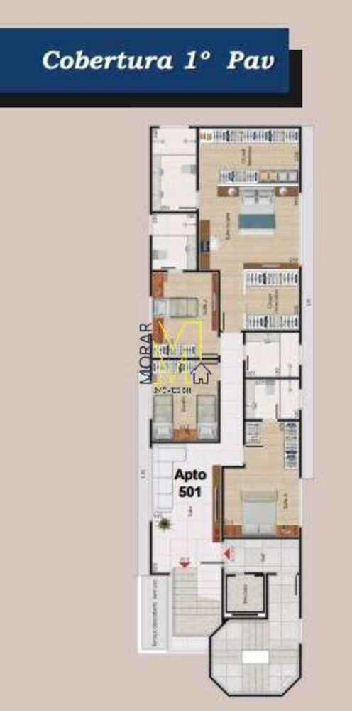 Apartamento, 4 quartos, 250 m² - Foto 3