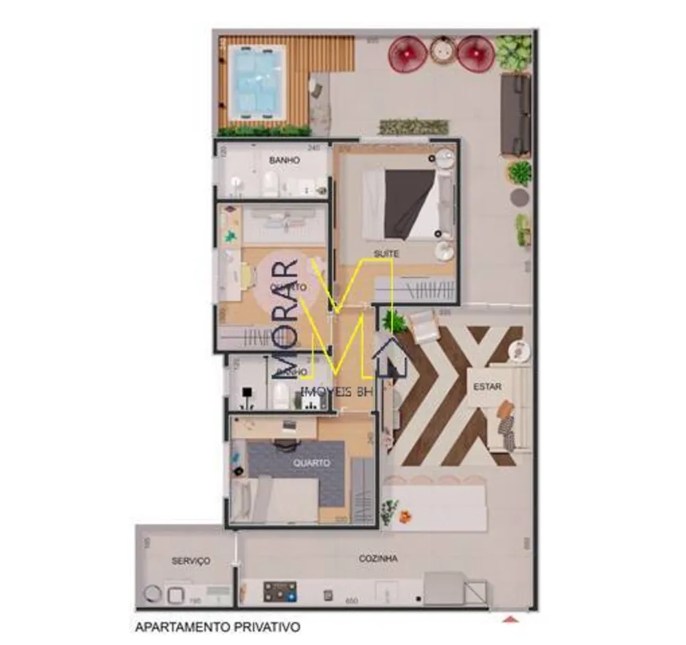 Apartamento, 3 quartos, 69 m² - Foto 15