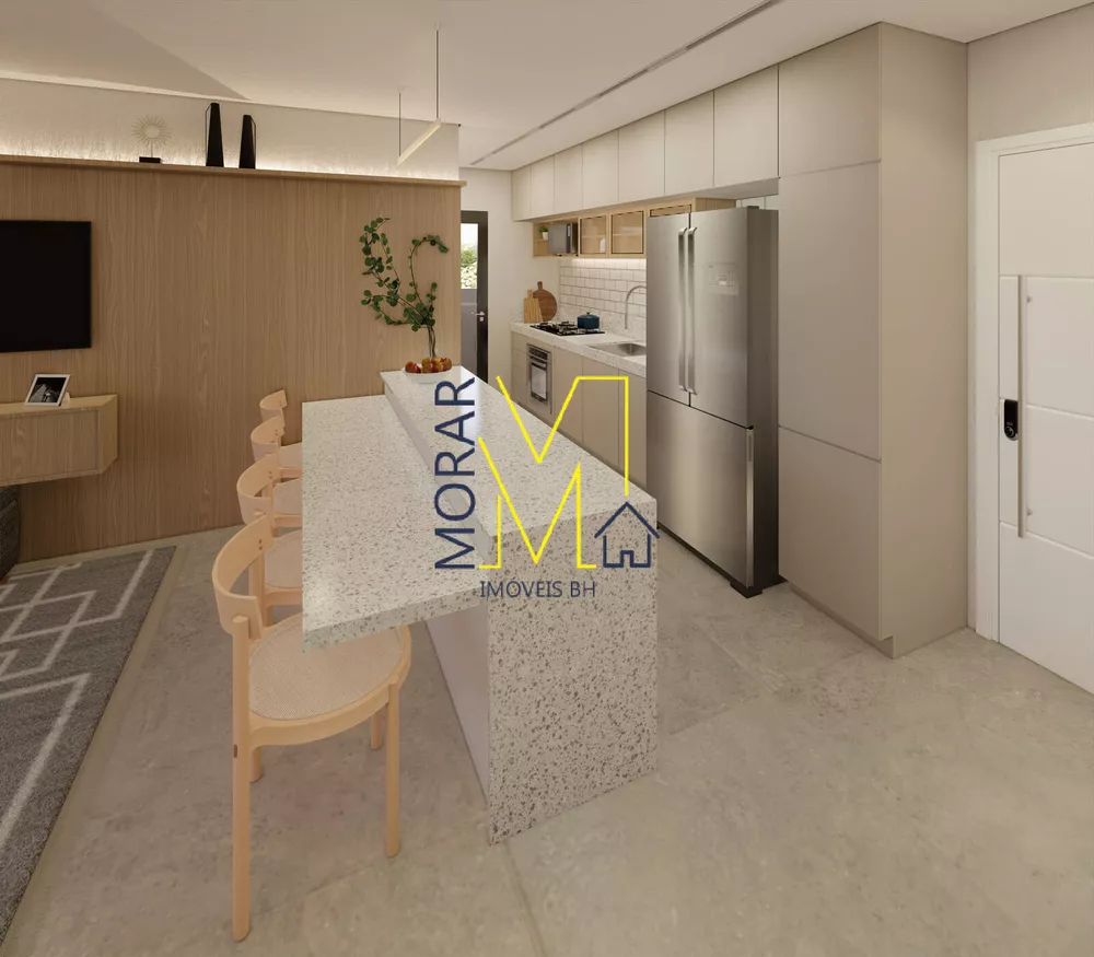 Apartamento à venda com 3 quartos, 69m² - Foto 2