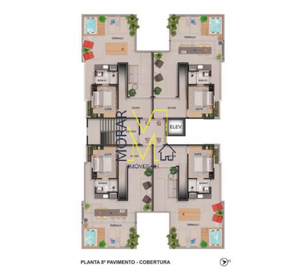 Apartamento, 3 quartos, 69 m² - Foto 16