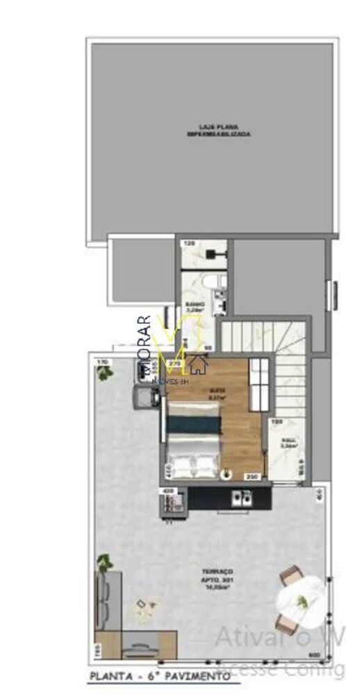 Apartamento, 2 quartos, 72 m² - Foto 3